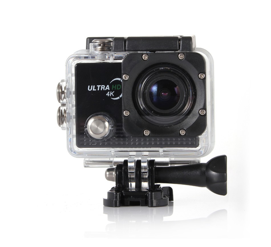 Camera sport ultra HD DV 4K 1080 P, 60fps, rezistenta la apa 30M, 2 inch Culoare : Negru